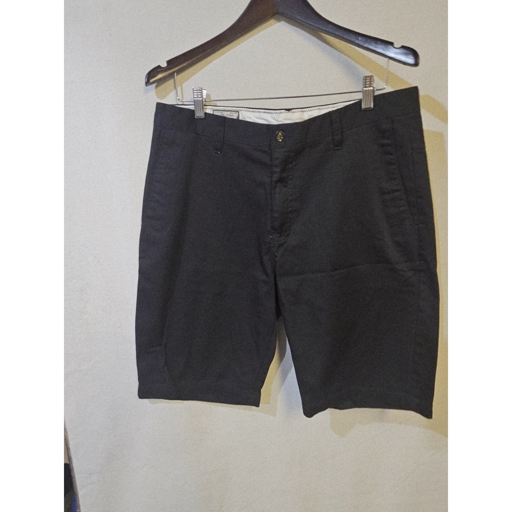 Volcom‎ Corpo Class Chino Shorts, Mens 33, Black Pockets